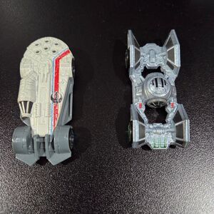 Hot Wheels Carships 2016 Star Wars Tie Fighter & Millennium Falcon
